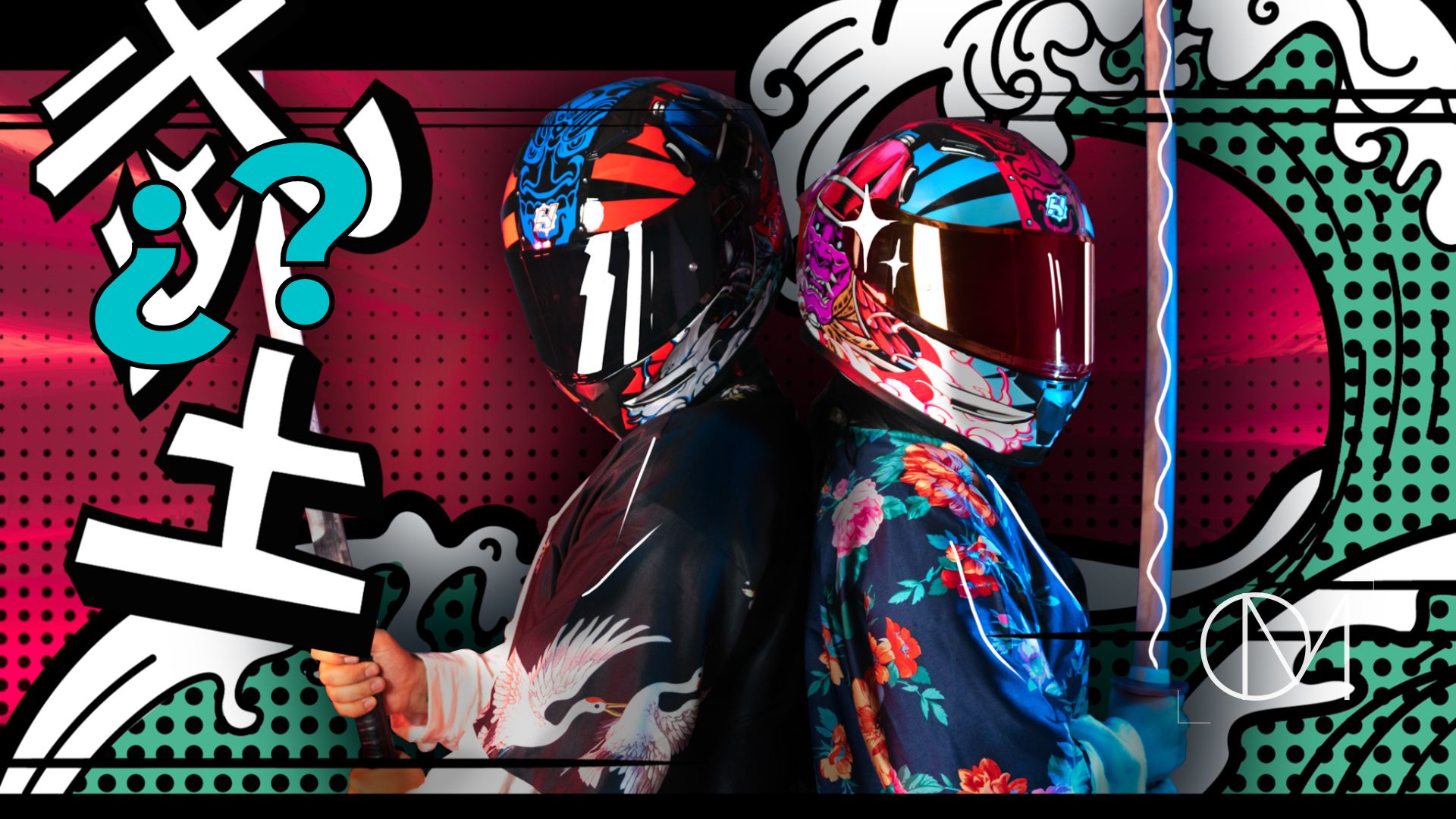 Reseña de Casco Hax Samurai Rojo y Azul