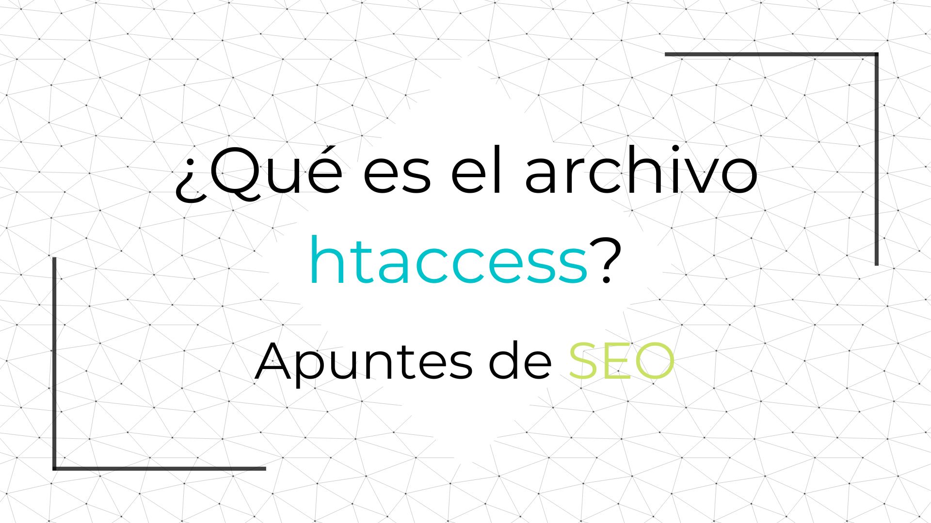 Que es el archivo htaccess